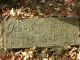 Headstone in Pieratt Family Cemetery