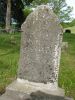 Headstone in Pieratt Cemetery #1 in Ezel, Kentucky