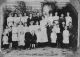 Tom's Branch School 1916: Fern is front row, far left