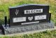 Ben Blecha and wife Alice Headstones in Mahaska Cemetery KS