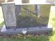 Headstone in Queen of Heaven Cemetery, Hillside, Illinois