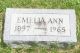 Emelia Ann Holub Headstone