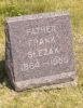 Frank Slezak Headstone in Bohemian National in Iowa