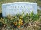 John S Pieratt and Clemintine Moore Pieratt Headstone in Machpelah Cemetery