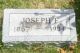 Headstone for Joseph F Holub 1867-1934