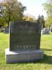 Emma Silhanek Lang Headstone in Bohemian National Cemetery