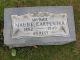 Headstone in Elmwood Cemetery, Chicago, Illinois
